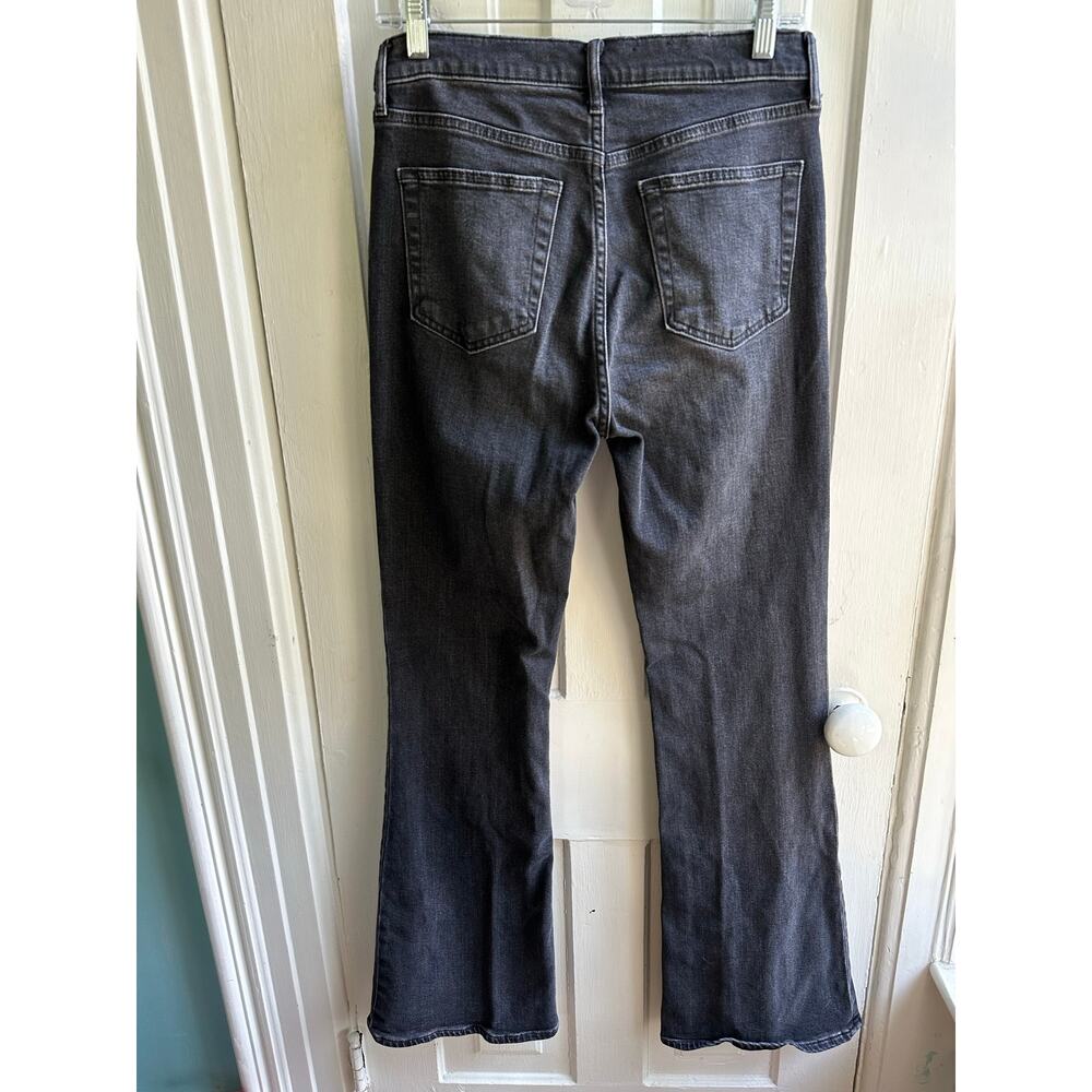 GAP High Rise Flare Jeans – Black Wash – Size 29/8 Regular - Picture 6 of 8